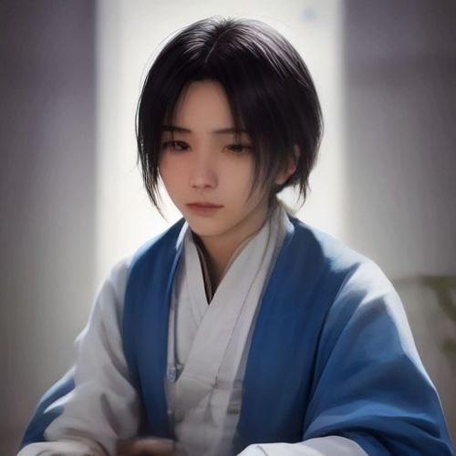剪辑师阿亮坐在剪辑台前戴着耳机比对电影画面与字幕，身后的隔音板上贴着片名标签