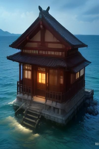 国产动作电影海报，武术高手在古典建筑屋顶对峙，金黄色夕阳背景，画面大气