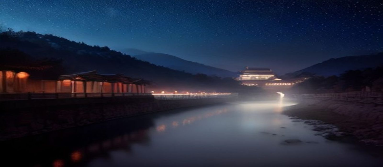 电影频道首页宣传大图，多部热门电影封面拼贴在湖蓝色调背景上，光影交错、氛围感十足，适合各类型影迷观看